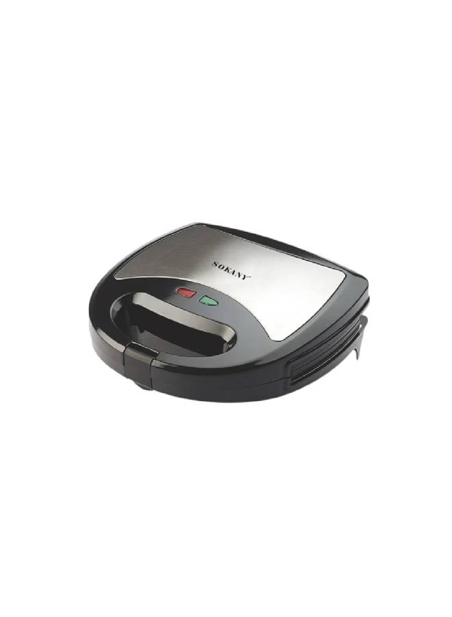 سوكاني - طقم جهاز صنع الساندوتشات 3 في 1 بقدرة 750 وات 750 W KJ-302 / SK-302N أسود - Image 1