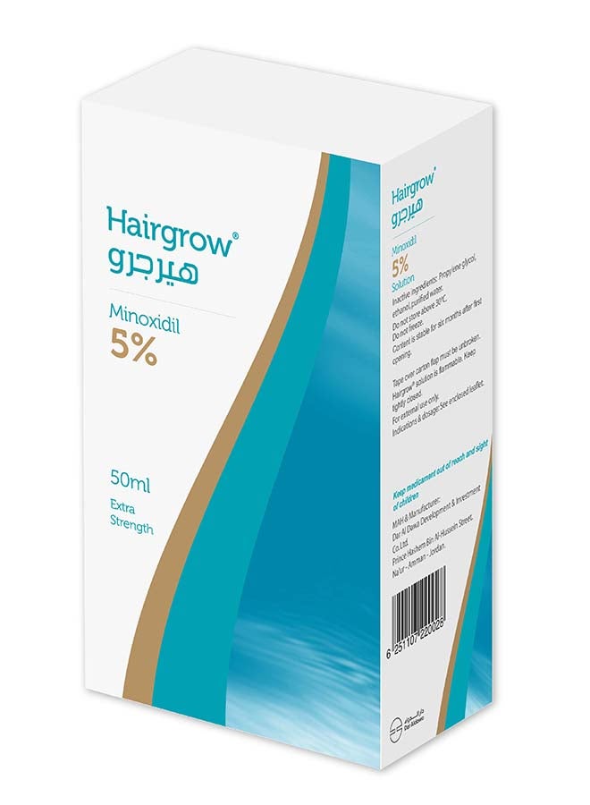 دار الدواء علاج نمو الشعر Minoxidil 5% 50ملليلتر - Image 1