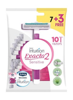 Exacta2 Sensitive Razor Pack Of 10