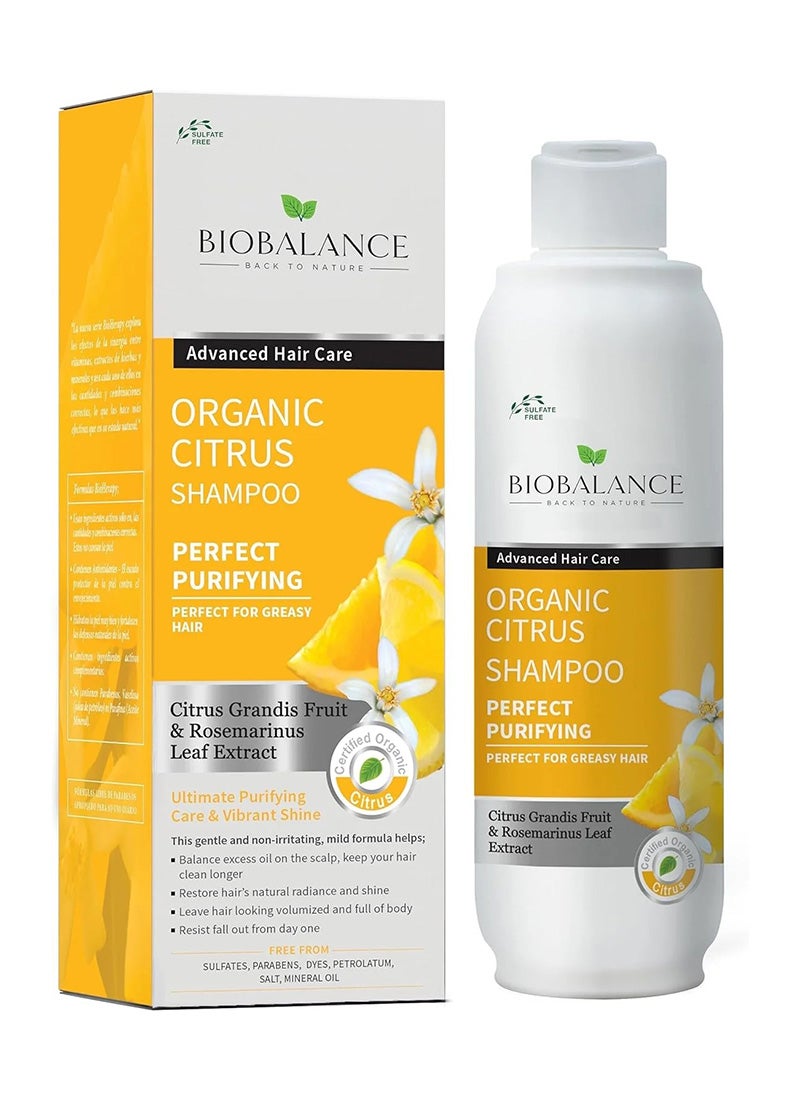 Organic Citrus Shampoo 330ml - pnsku/N29386496A/45/_/1739971109/61896107-4ccc-48c0-8d34-500e7e08b98f