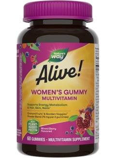 Nature's Way Alive Women's Gummy Multivitamin 60 Gummies Packaging May Vary  - Image 4