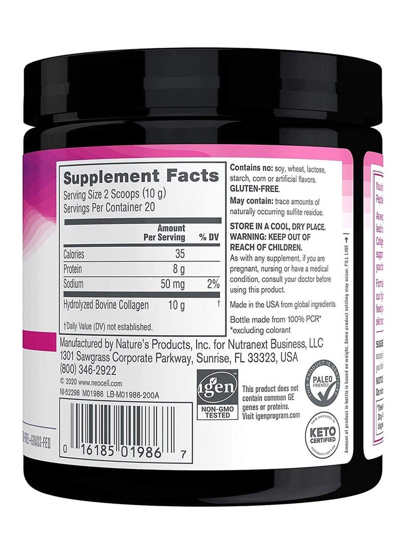 NEOCELL - Super Collagen Peptides, Unflavored 7 oz Packaging may vary - Image 1