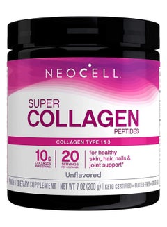 Super Collagen Peptides, Unflavored 7 oz Packaging may vary - pnsku/N29386624A/45/_/1735198312/c72f9254-6c20-40eb-ae00-ddf54d5393cb