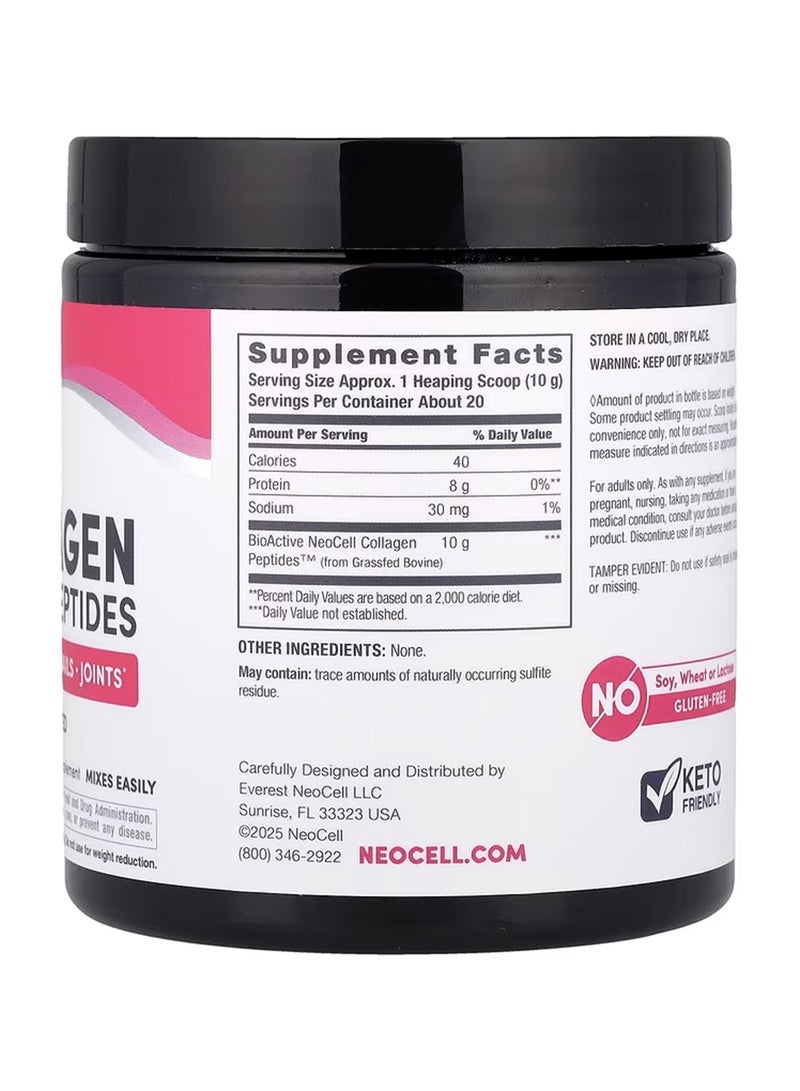 NEOCELL Super Collagen Peptides, Unflavored 7 oz Packaging may vary  - Image 2
