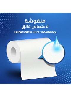 Kleenex 2 Ply Multi Purpose Kitchen Tissue Paper Towel 4 Rolls 90 Sheets White  - Image 4