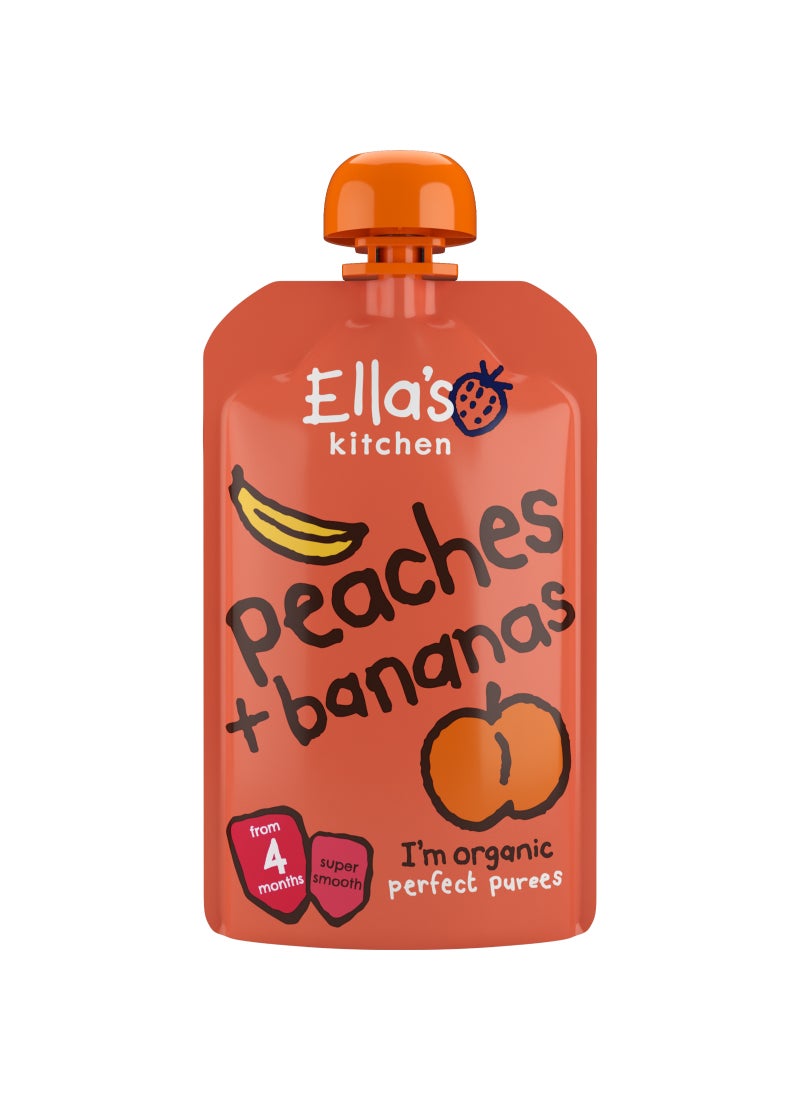 Ella’s kitchen Kitchen Peaches And Bananas 120grams - Image 1