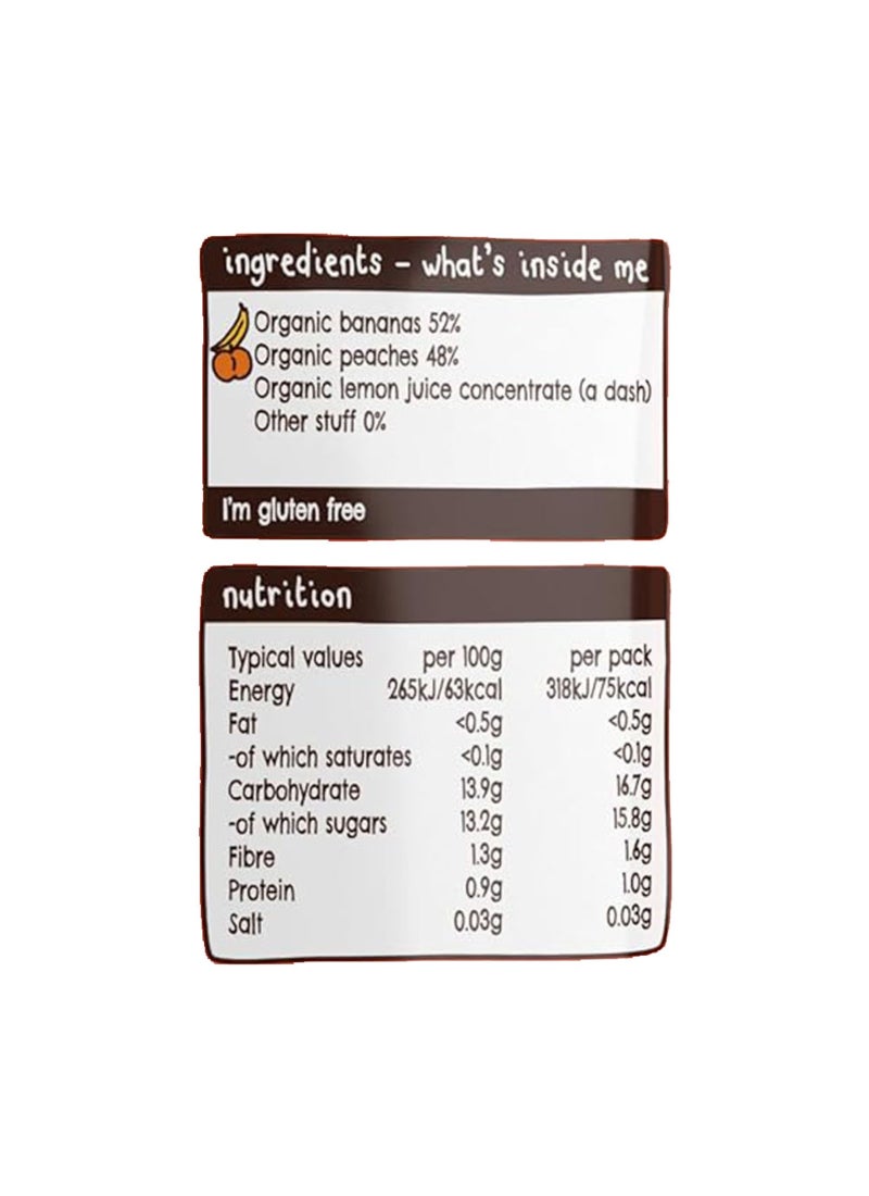Ella’s kitchen Kitchen Peaches And Bananas 120grams - Image 3