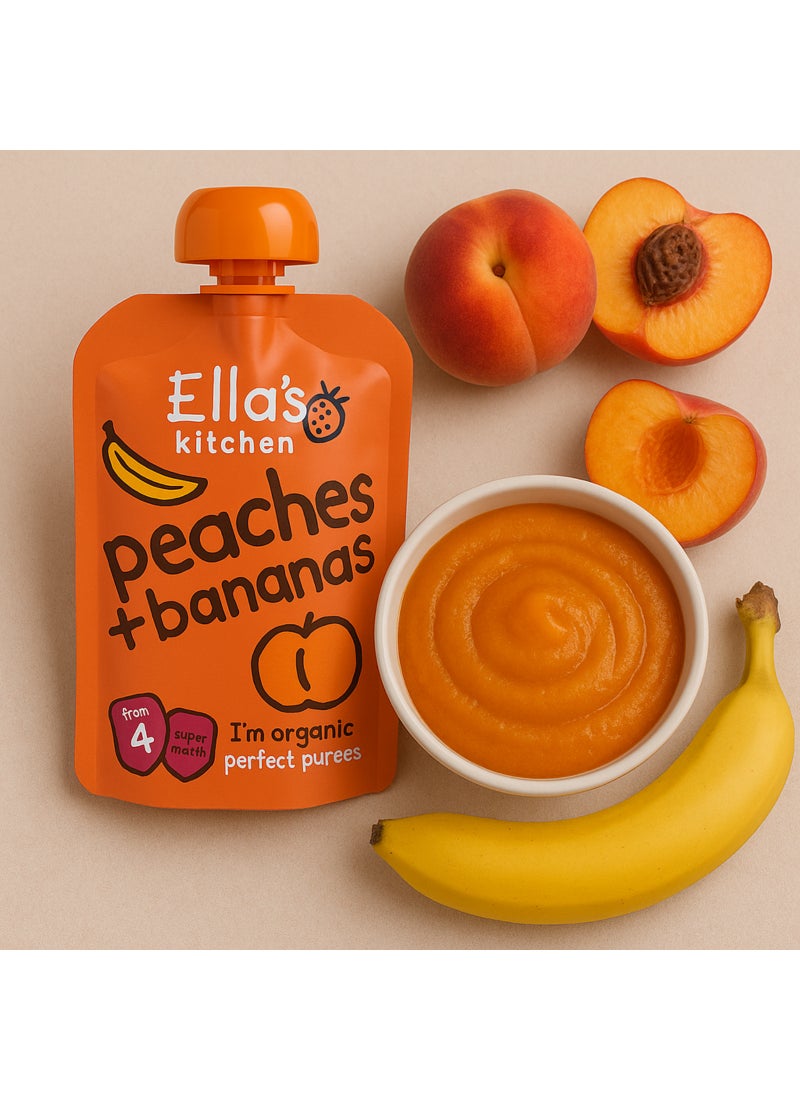 Ella’s kitchen Kitchen Peaches And Bananas 120grams - Image 4