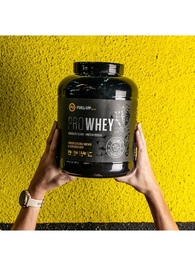 Fuel-Up by Kcal Pro Whey Chocolate Delight Protein Powder 5lb
