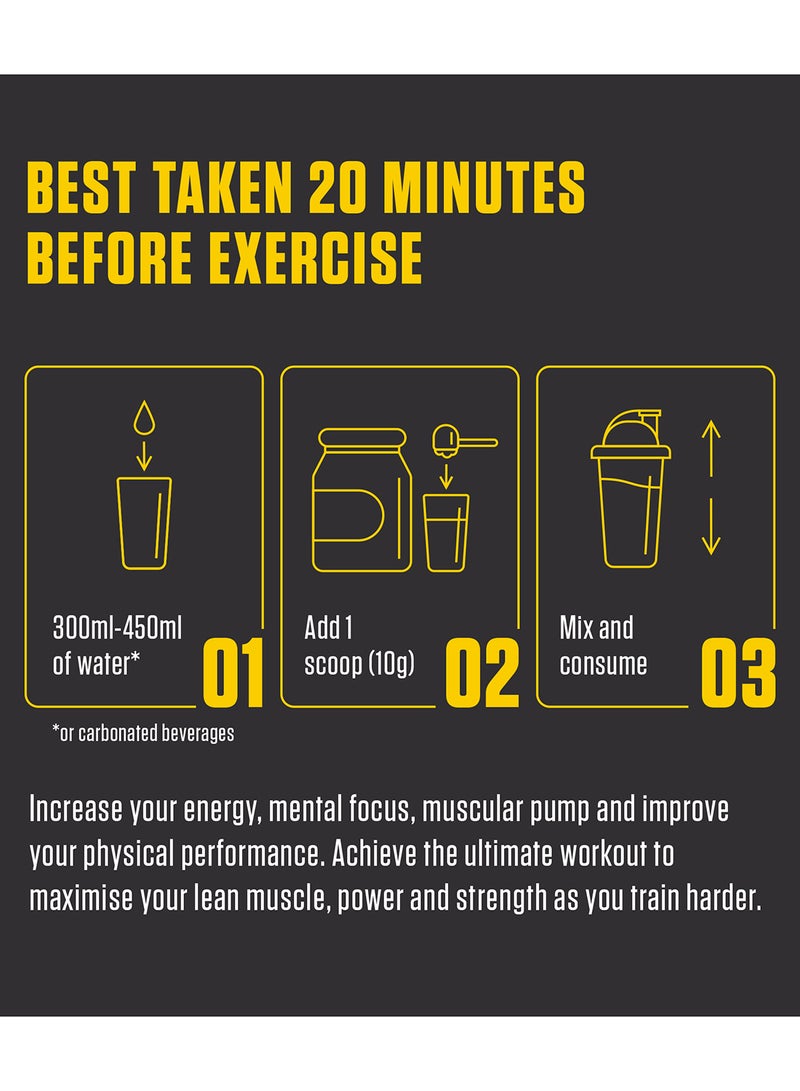 FUEL-UP by Kcal Pre Workout, Watermelon Flavor - Energy Boost, Focus & Endurance - 1.8G Beta Alanine, 1.5G Citrulline, 180Mg Caffeine, 300G - 30 Servings  - Image 4