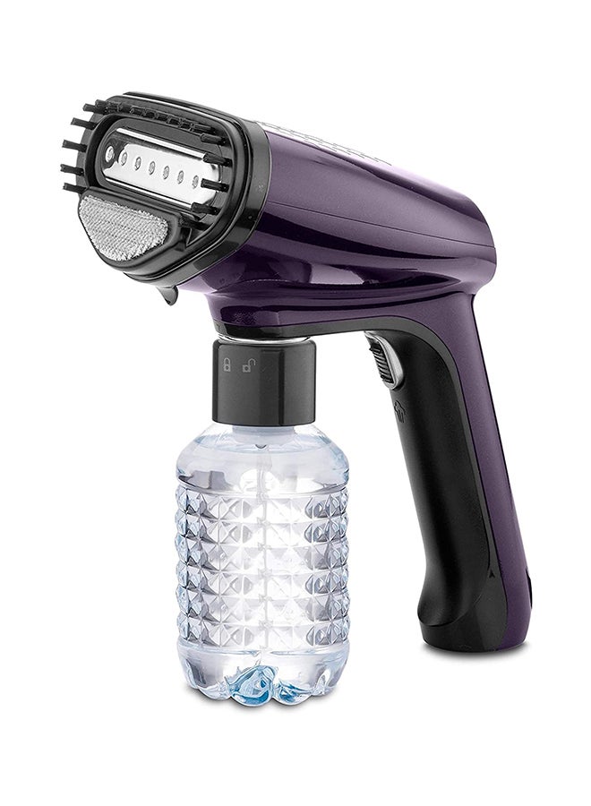 BLACK+DECKER Handheld Portable Garment Steamer With Auto Shut-Off 0.26 L 1500 W HST1500-B5 Purple/Black/Clear - Image 4