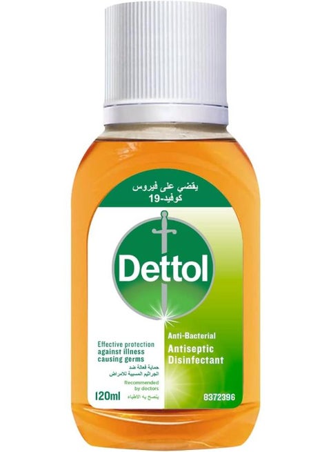 Antiseptic Antibacterial Disinfectant Liquid - 120ml