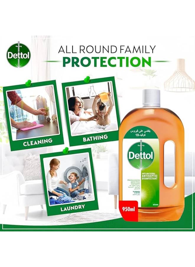Dettol - Anti-Bacterial Antiseptic Disinfectant Liquid 950ml - Image 1