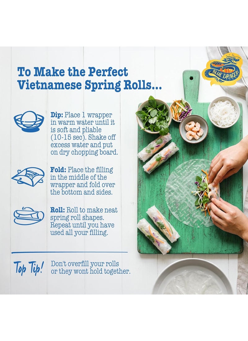 Blue Dragon Spring Roll Wrapper 134grams - Image 3