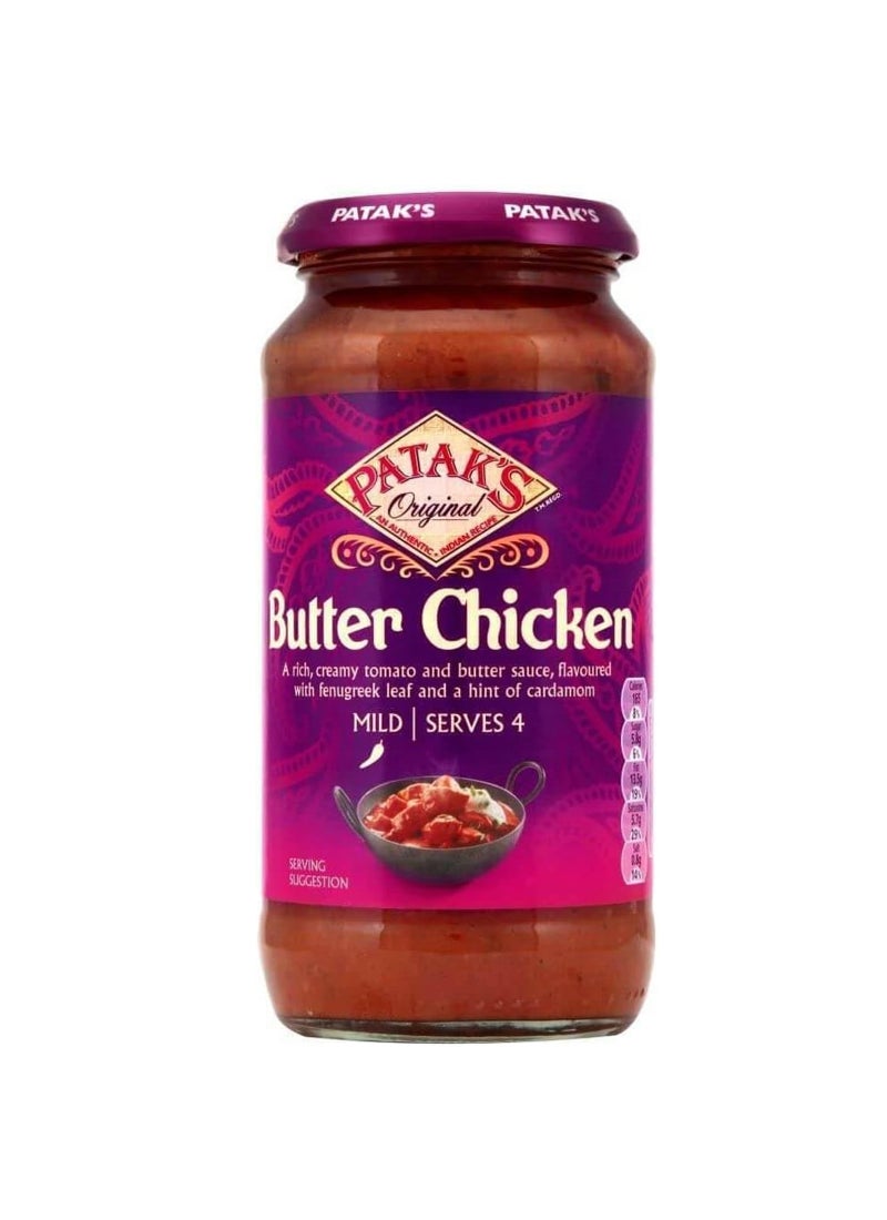 Patak's Butter Chicken Sauce 450grams - Image 1