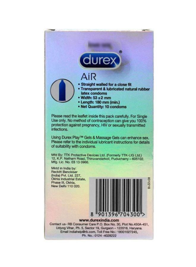 Durex 10-Piece Air condom - Image 2