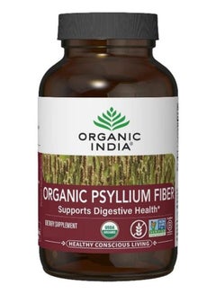 Organic India Whole Husk Psyllium 90 Veg caps  - Image 1