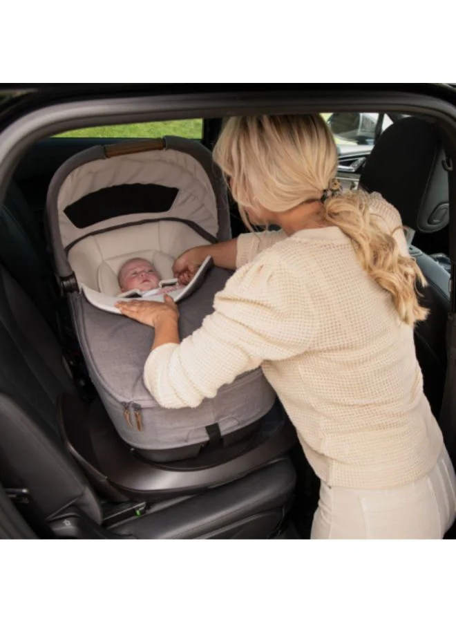 Cam Kit Auto Baby Safety (Only Safety Belt) Adjustable Belt, Strap Buckle, Universalt, 3-Point Harness, Baby/Infant/Toodler From 0 To 10 Kg - Black