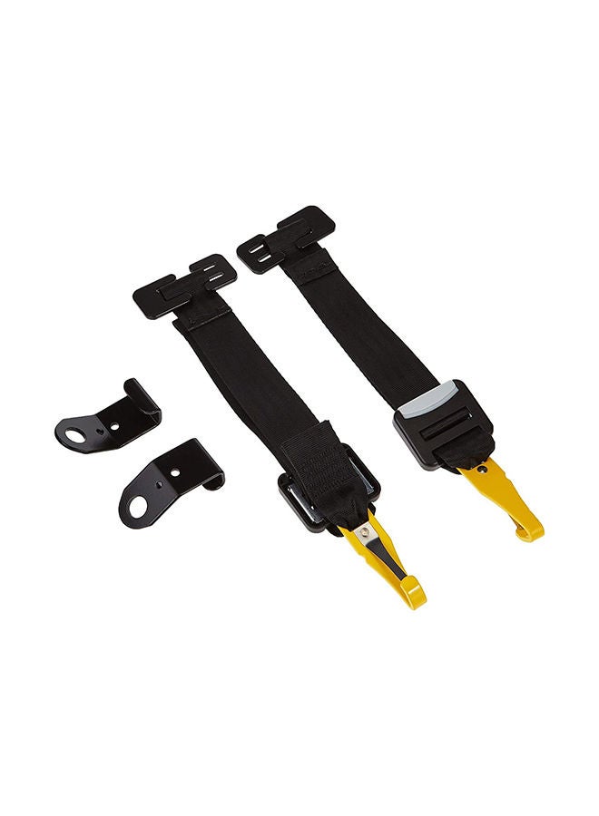 cam Kit Auto Baby Safety (Only Safety Belt) Adjustable Belt, Strap Buckle, Universalt, 3-Point Harness, Baby/Infant/Toodler From 0 To 10 Kg - Black  - Image 5