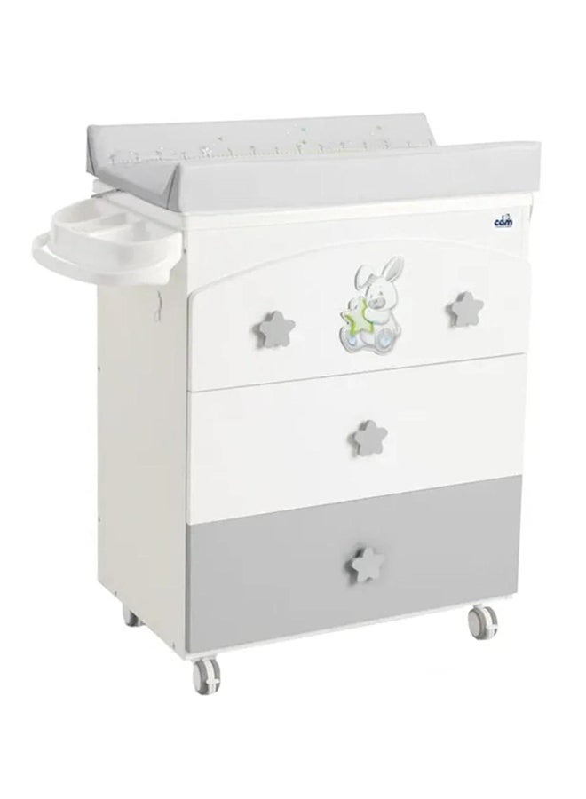 Cam خزانة أورسو بأدراج، لون رمادي - Image 1