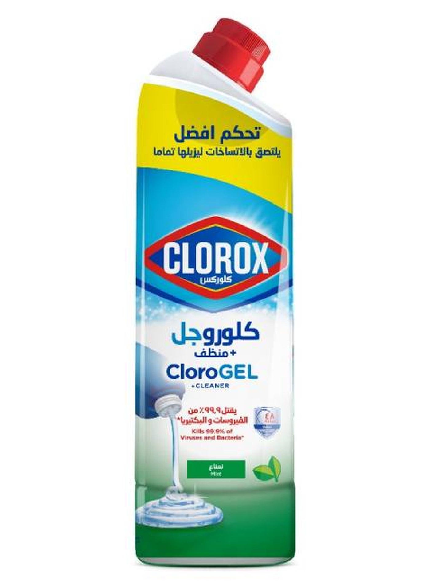 Clorox Gel Thick Bleach + Cleaner Mint Freshness 750ml