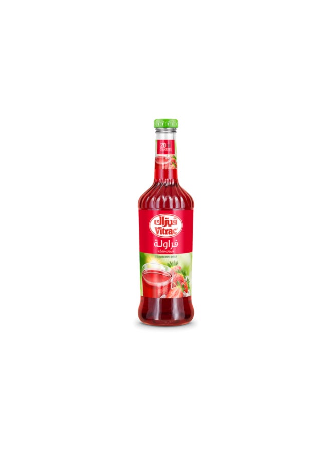 Vitrac Vitrac Strawberry Syrup 650ml  - Image 1