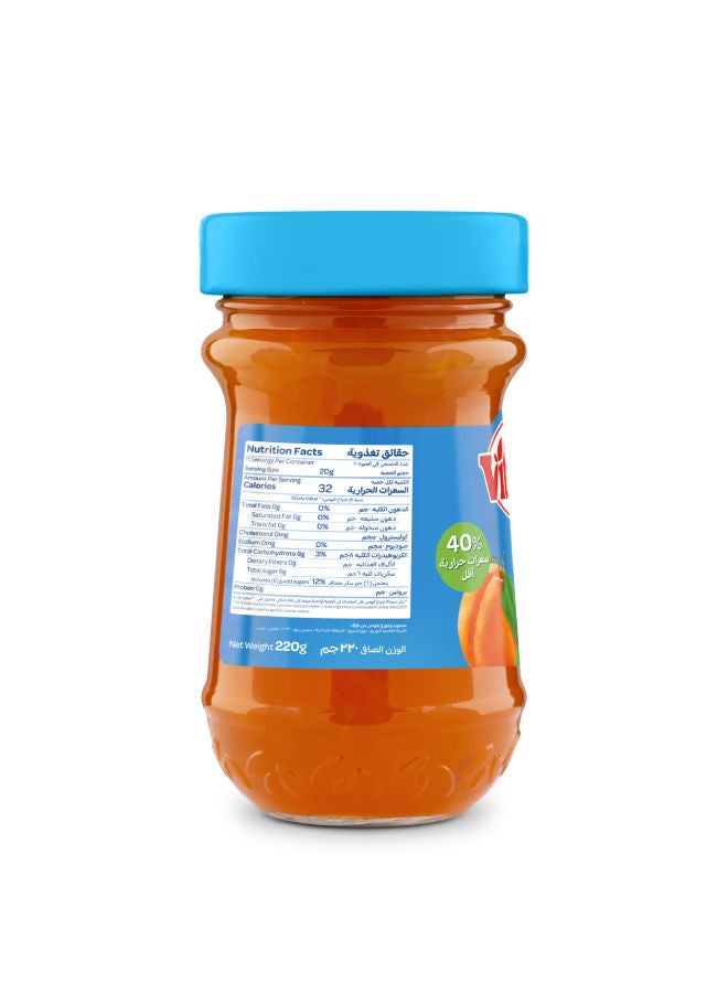 Vitrac - Apricot Light Jam 220grams - Image 1