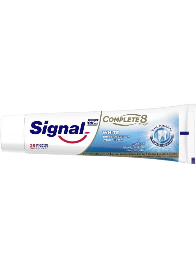 Signal - Complete 8 Action Toothpaste 75ml - Image 1