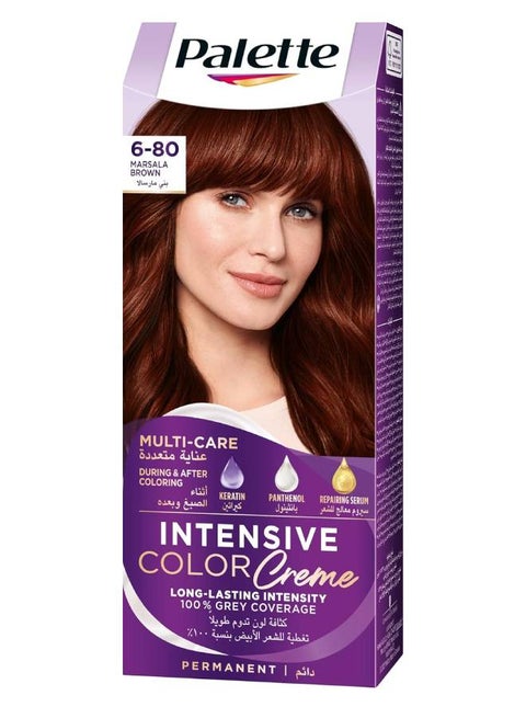 Intensive Colour Cream 6-80 Marsala Brown 110ml