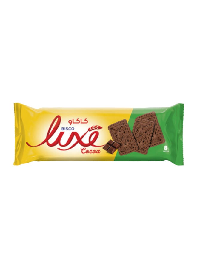 Luxe Plain Cocoa Biscuit Pack of 12