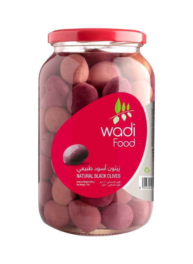 Natural Black Olives 1kg