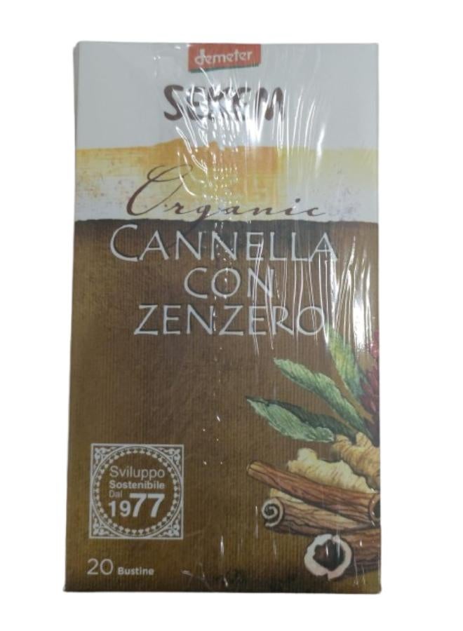 Organic Cannella Con Zenzero 20 Filter
