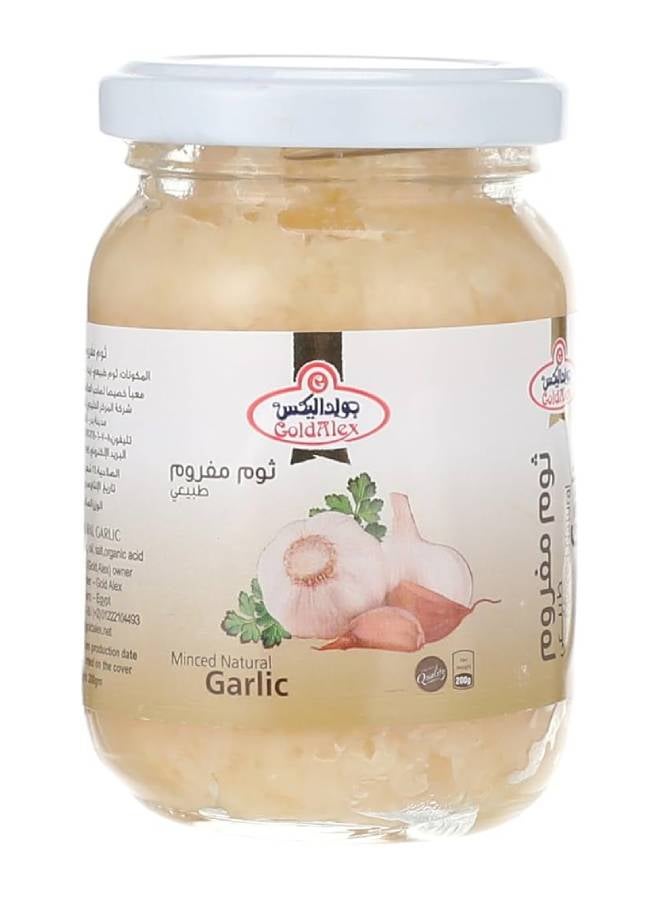 Gold Alex Minced Natural Garlic 200grams 