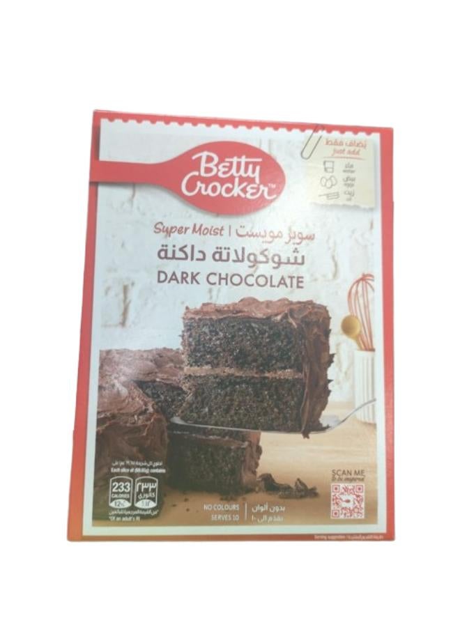 بيتي كروكر كيك بالشوكولاتة السوداء سوبرمويست 360جرام