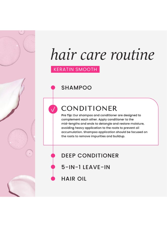 HASK - Keratin Protein Smoothing Conditioner 355ml 355ml - Image 1