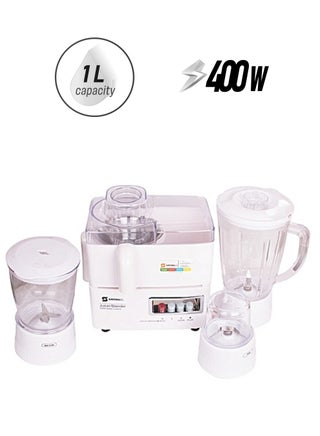 4-In-1 Countertop Blender 400W 1 L 400 W JB69 White - pnsku/N29602385A/45/_/1746519880/00aa995d-57e0-47f6-bec8-fe71a1733ea1