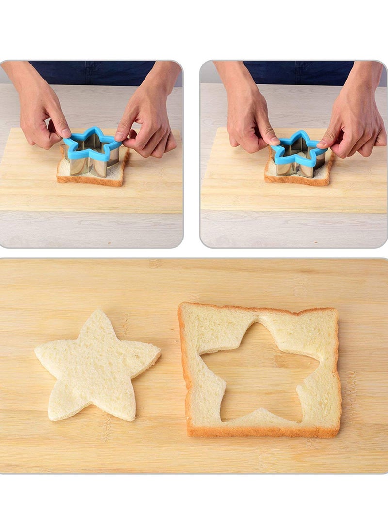 Eazy Kids Sandwich Cutter Stainless Steel Mini Combo  - Image 5
