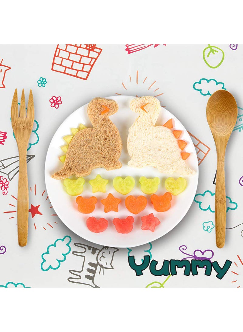 Eazy Kids Sandwich Cutter Stainless Steel Mini Combo  - Image 3