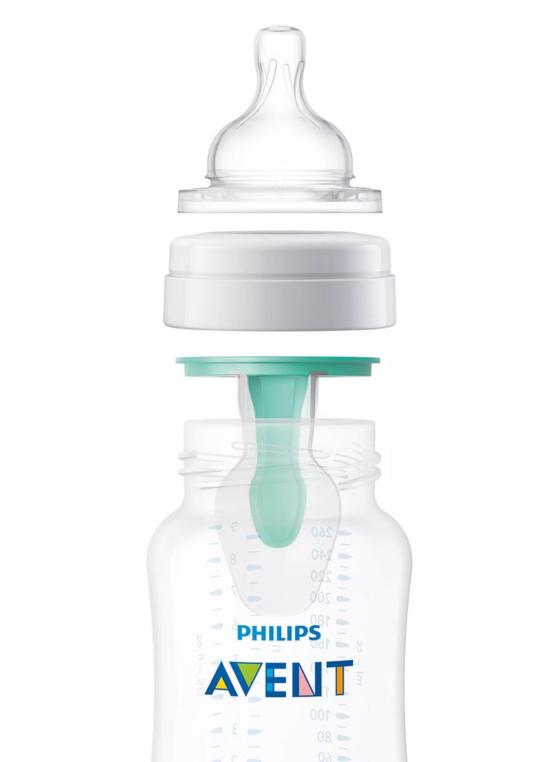 PHILIPS AVENT - Anti-Colic With AirFree Vent Bottles 0M+, 125ml, Pack Of 2 - Clear - Image 1