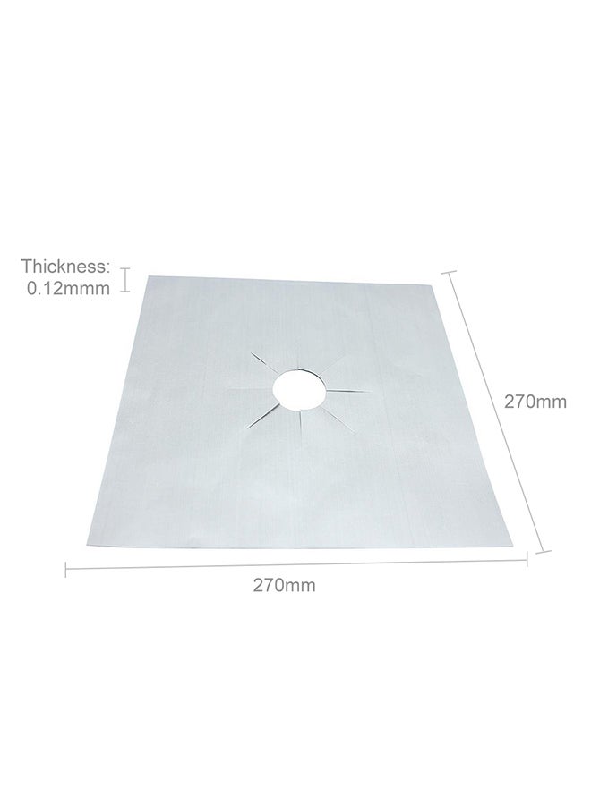 Reusable Stove Burner Cover Beige 28.00 x 0.50 x 28.00cm  - Image 1