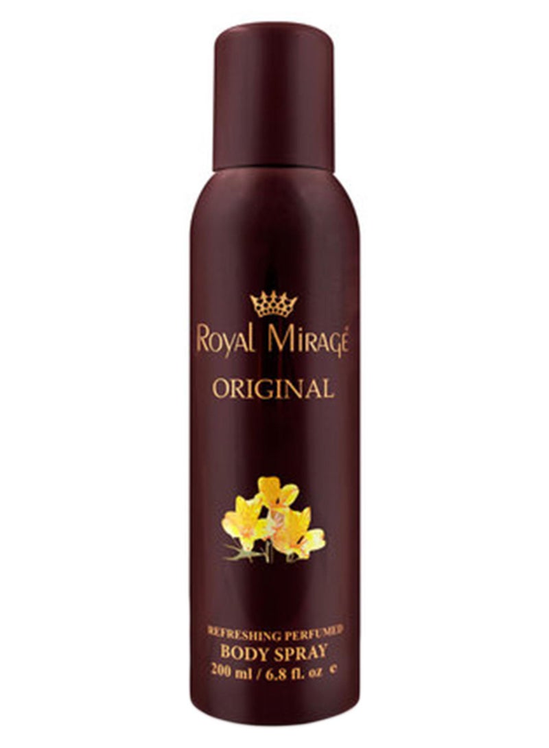 ROYAL MIRAGE Original Body Spray 200ml - Image 1