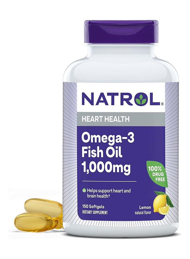 Omega-3 Fish Oil - 150 Softgels 1,000 Mg - pnsku/N29777601A/45/_/1714364783/a7349c45-72db-4872-b912-b22d0beba3f3