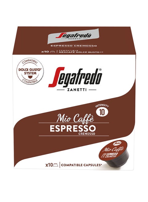 Mio Caffe Espresso Dolce Gusto Compatible 10 Capsules 7grams