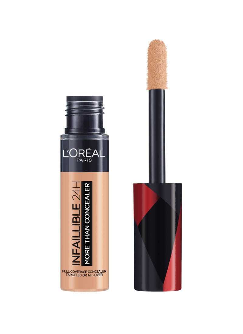 L'OREAL PARIS Infaillible More Than Concealer - Waterproof, Full Coverage 329 Cashew - Image 1