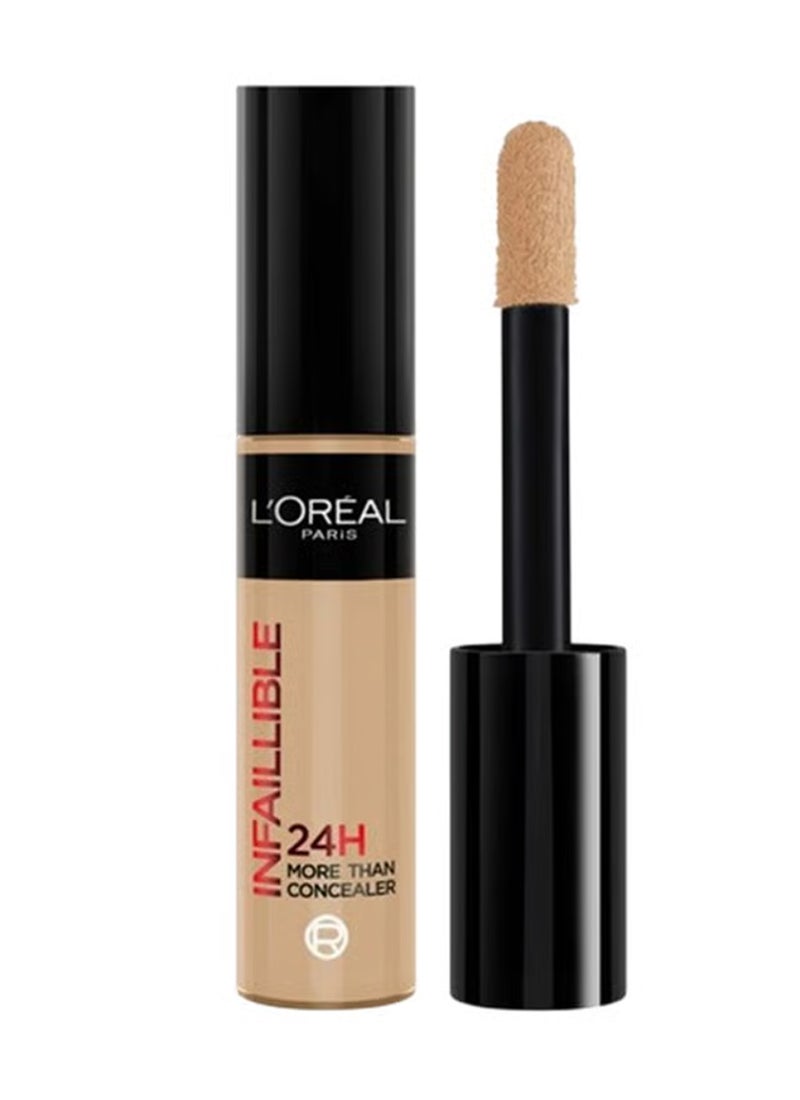 L'OREAL PARIS Infaillible More Than Concealer - Waterproof, Full Coverage 329 Cashew - Image 1