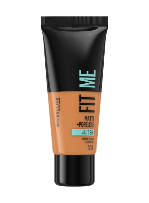 Fit Me Matte And Poreless Foundation 334 Warm Tan