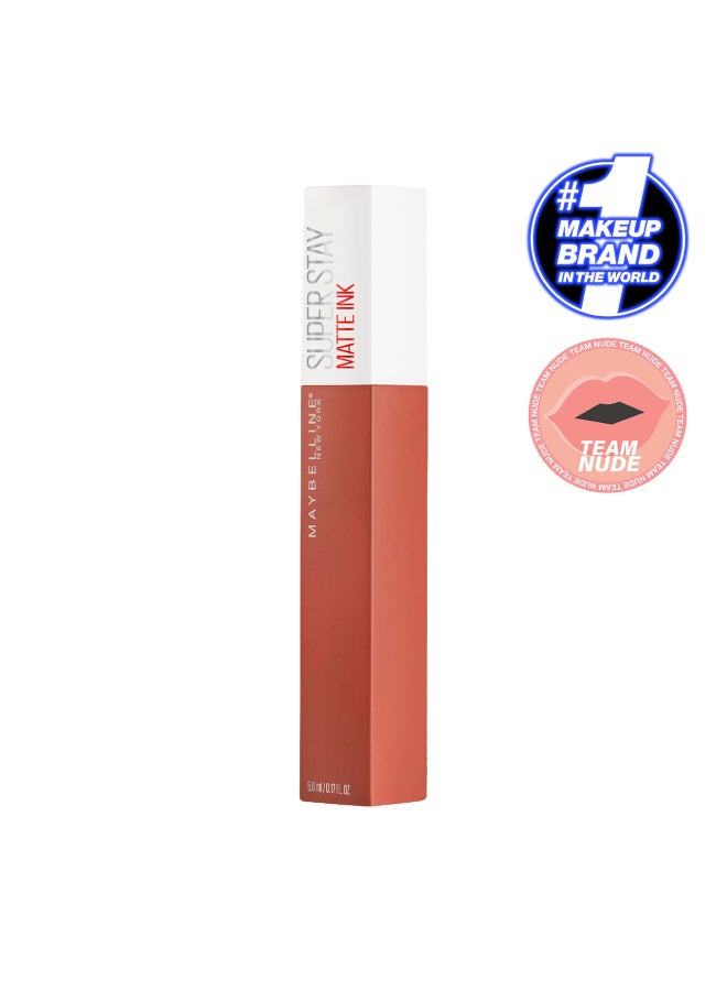 Maybelline New York Superstay Matte Ink Liquid Lipstick - 70 Amazonian 70 Amazonian - Image 1