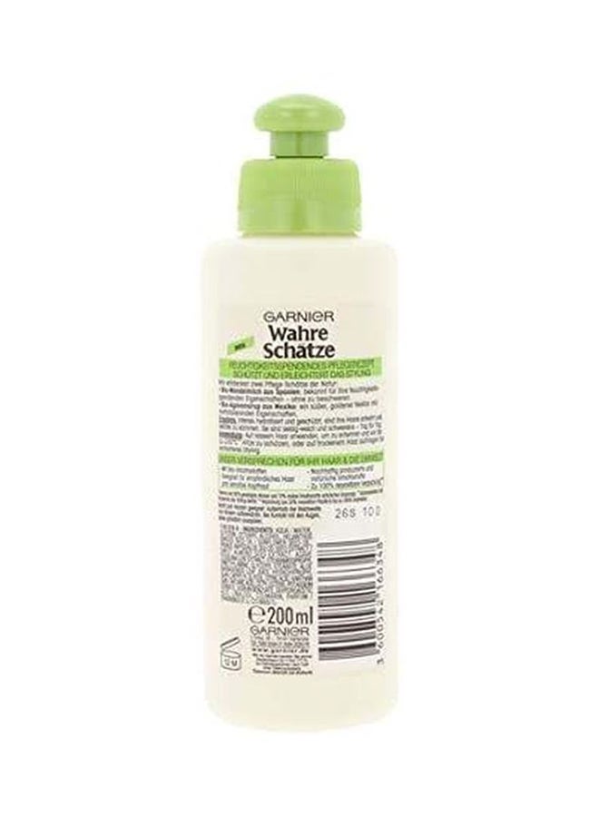 garnier Ultra Doux Moisturizing Leave-In Cream Almonds Milk 200ml - Image 2