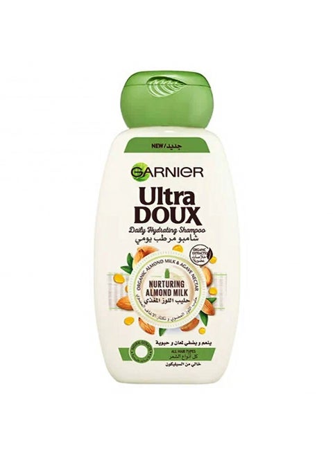 Ultra Doux Nurturing Almond Milk Shampoo, 400ml White