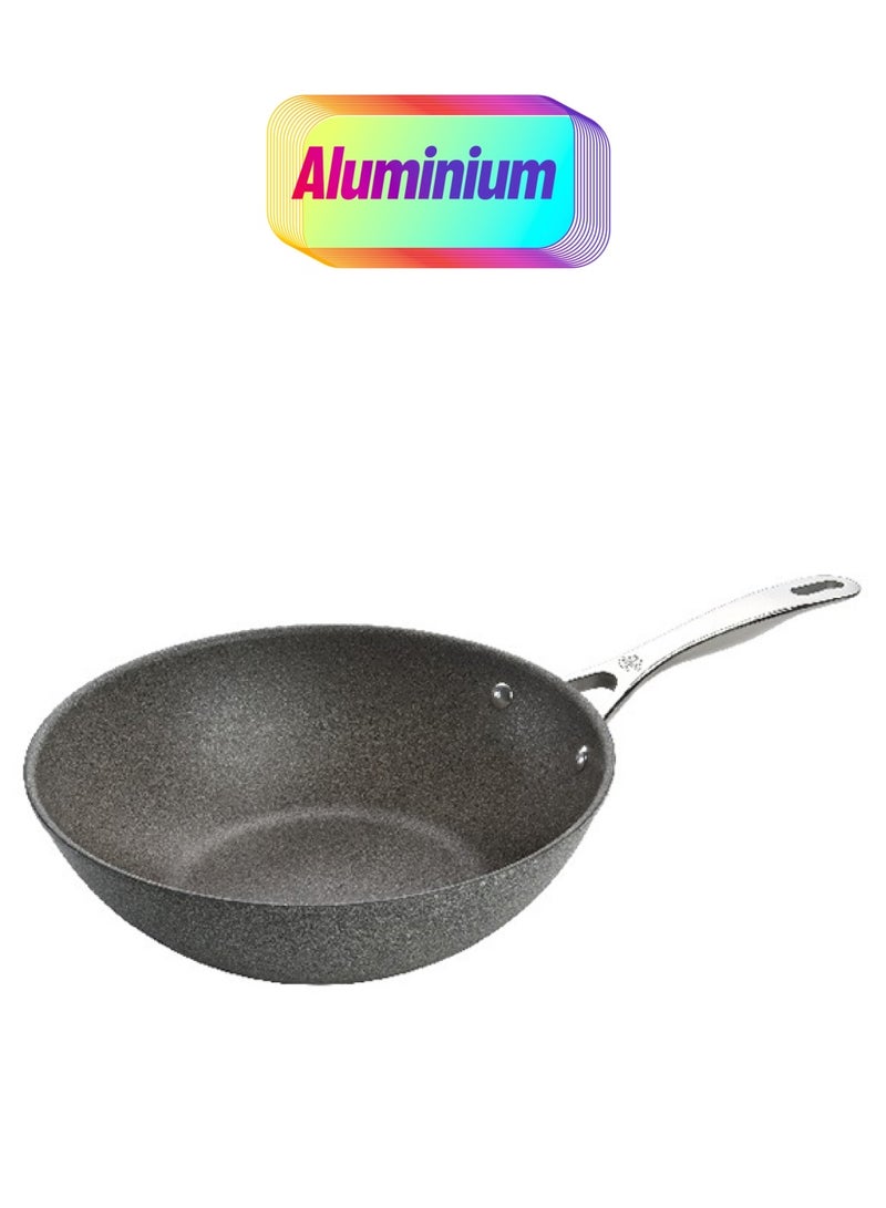 Ballarini - Salina Granitium Wok Grey/Silver 30cm - Image 1